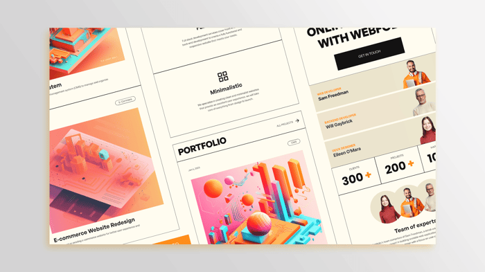 Waybloom — Modern portfolio template - Waybloom is a sleek and modern portfolio template designed for freelancers and agencies to showcase their work. With its user-friendly interface and fully responsive design, The template is customizable and easy to use, allowing you to create a personalized portfolio that represents your unique style and brand. Whether you're a seasoned professional or just starting out, Webfolio is the perfect solution for anyone looking to take their portfolio to the next level.