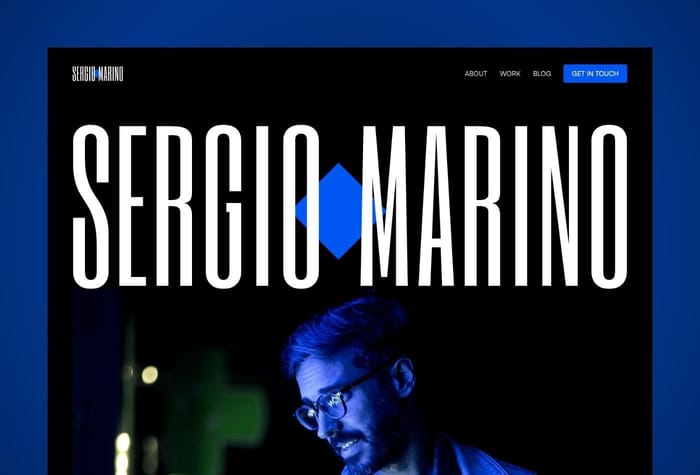 Sergio — Portfolio Template - Sergio is a sleek and modern Framer Template that offers a minimalist approach, making it an ideal fit for freelancers, designers, and agencies looking to showcase their portfolio.