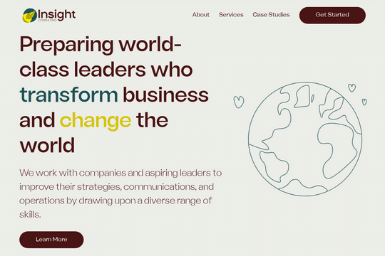 Insight Consulting Cloneable Template - NEW FREE TEMPLATE CLONEABLE

Insight Consulting

Perfect for a consultancy, or can be adapted for another industry. Free to clone! Would also love to hear other template suggestions you would love to see :)

Built using Relume, Client-first, and Unsplash.

Happy building!