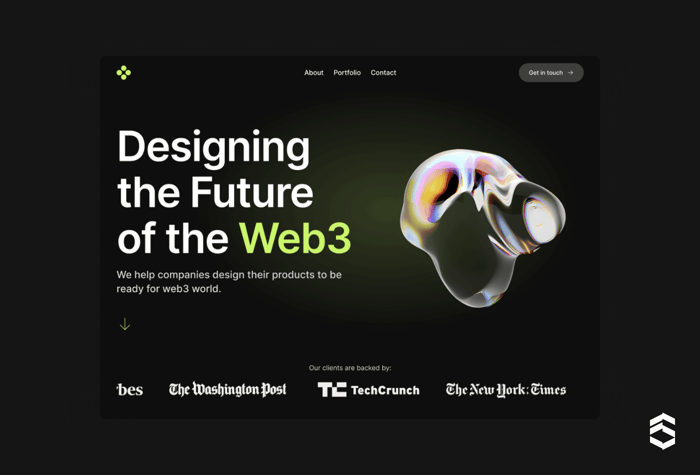 Kaay — Web3 Agency Template - Introducing KAAY Web3 Studio - Framer Template: the ultimate dark-themed website template for Framer, specifically designed for web3 digital agencies and independent studios. With this fully customizable and easy-to-use template, you can showcase your work in style and impress your clients.