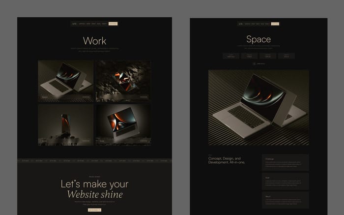 Arik — Modern Portfolio Template - Arik is a minimal &amp; modern Portfolio Framer Template perfectly suited for freelancers, designers, agencies or your personal portfolio.