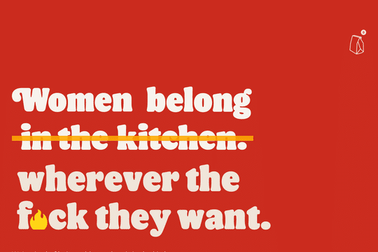 Burger Queen - Women belong wherever the f🔥ck we want.

Support the Girls Empowerment Network with merch designed by the women of Hunt, Gather.
