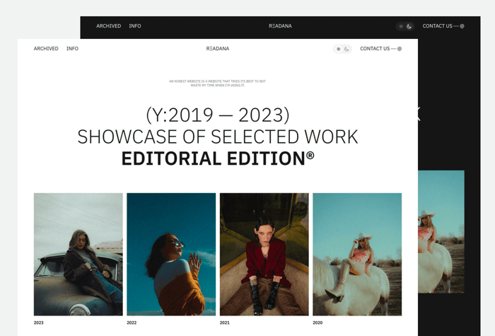 Adana — Agency Template - A Framer Template that you can use for both personal and small agency purposes.