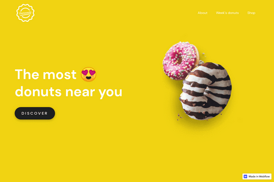 Donuuuts | Free Local Shop Template - This is the first project I share here.
It's a template of a small Donuts shop 🍩🍩🍩
Hope you like it 🙌