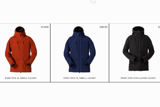 eCommerce // 360 product view - There are multiple ways to achieve this effect. Here's one of them.