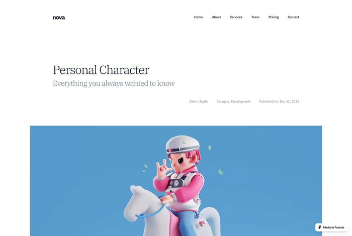 Nova — Multi Layout Portfolio Template - Whether you’re an artist, designer, product developer, or creative agency, a stunning portfolio is essential. Showcase your work in the most colorful, creative, and modern way.