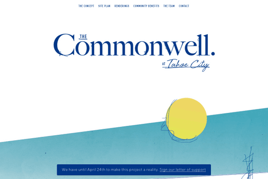 The Commonwell at Tahoe City - The Commonwell reimagines the heart of Tahoe City as a must-visit destination that brings together community spaces, food purveyors, local retail and recreation.
