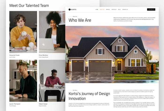 KOORTSI — Inspiring Interior Design Template - Koortsi offers a dynamic and visually arresting platform to showcase your architectural masterpieces and interior design projects. With intuitive navigation and responsive design it empowers architects and interior designers