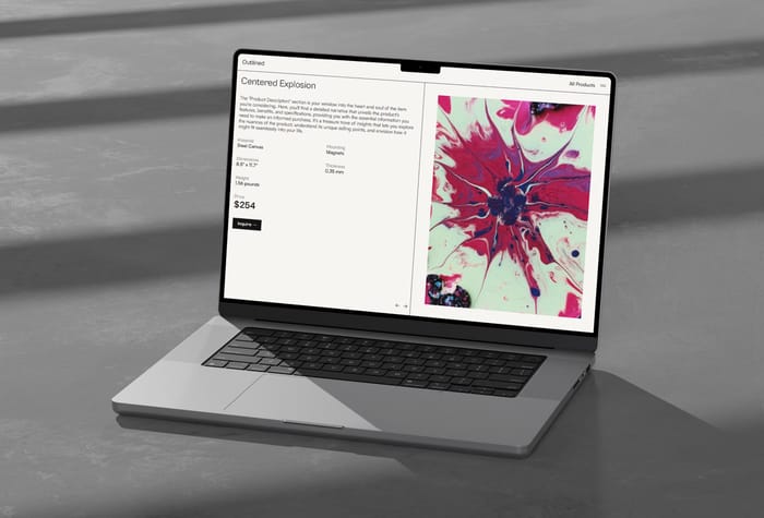Outlined — E-Commerce and Blog - The Outlined e-commerce template is a stunning and versatile web design solution that combines a clean, grid-based layout with modern aesthetics to showcase your products in the most attractive way possible. 