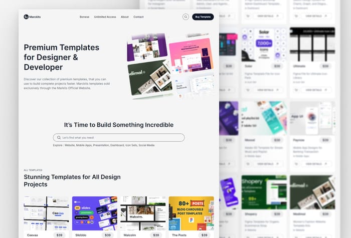 Marckits — Easy Download Digital Products - Marckits simplifies digital product downloads with a user-friendly platform offering instant access to a wide range of content, from Website templates, Digital asset to software, all backed by secure transactions and round-the-clock customer support.