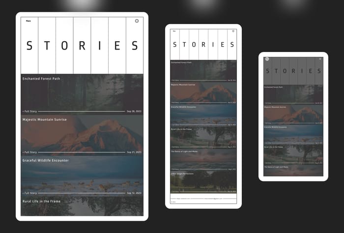 Flora — Photography Portfolio - Flora is more than a template, it's a carefully crafted canvas. Whether you're a professional photographer or an aspiring talent, Flora offers a platform that effortlessly highlights your work.