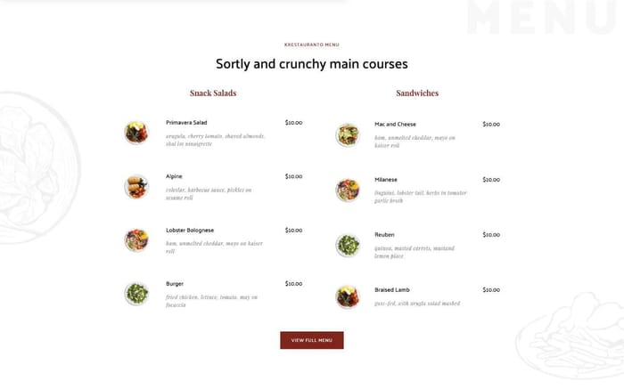 Fine Dining 128 - Restaurant Website Template - Fine Dining 128 is a Webflow Template for restaurant, food, cafe, bakery, modern, bar, menu, pizza, reservation, organic, blog, chef, e-commerce, cooking, delivery, burger, coffee websites
