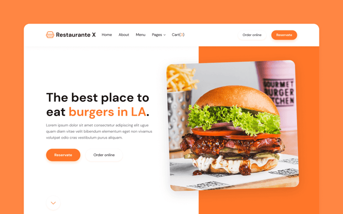 Restaurante X - Restaurant Website Template - Presenting Restaurante X, our ultimate restaurant Webflow Template created for modern restaurant owners looking to launch an amazing online experience and boost online and offline sales. Looking for a great website for your restaurant? Search no more
