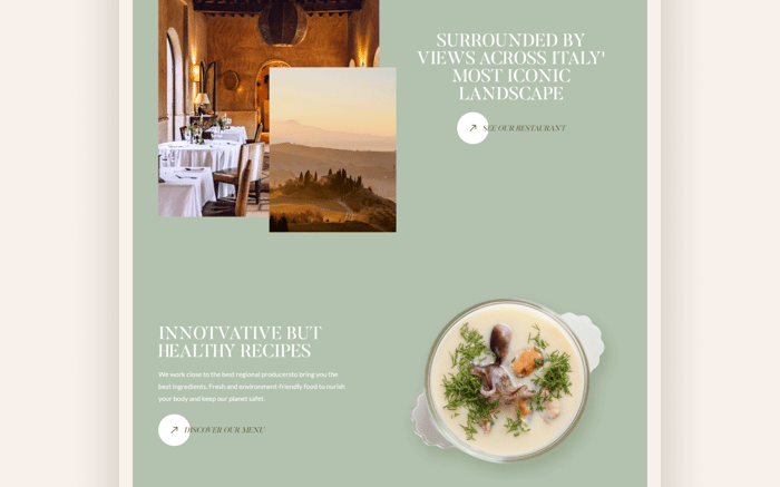 Sectra - Restaurant Website Template - Introducing Sectra, an elegant and professional template for restaurants. With a distinctive clean and modern feel, handpicked colors and fonts, Sectra is easy to use, responsive, and blazing-fast on every device.