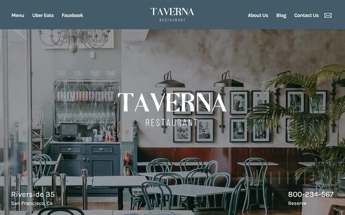 Taverna - Restaurant Website Template - Taverna CMS Webflow Template is the perfect fit for your food related business.
