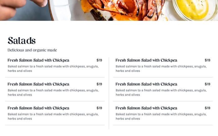 Taverna - Restaurant Website Template - Taverna CMS Webflow Template is the perfect fit for your food related business.