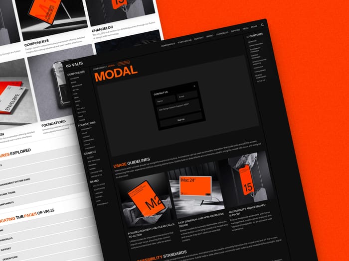 VALIS — Documentation Website - Dive into the world of VALIS, the groundbreaking Framer template revolutionizing design system documentation. VALIS presents a unified design system view, ensuring everyone grasps each component's purpose and potential.