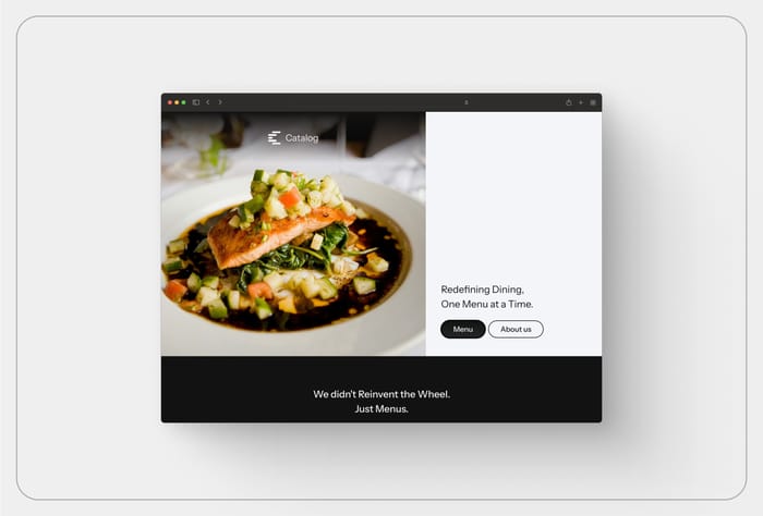 Catalog — Digital Menu Template - Discover the Ultimate Digital Menu Solution tailored for Restaurants: Catalog. Showcase your offerings in a way that's both elegant and intuitive. Easy Customization for Seamless Integration. Get Started Today!