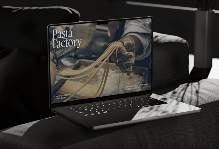 PastaFactory — Restaurant &amp; Cafe Template - This template is perfect for restaurants, cafes, bars and food trucks. Pasta Factory template features fluid animations and a clean and professional look that stands out from the crowd.