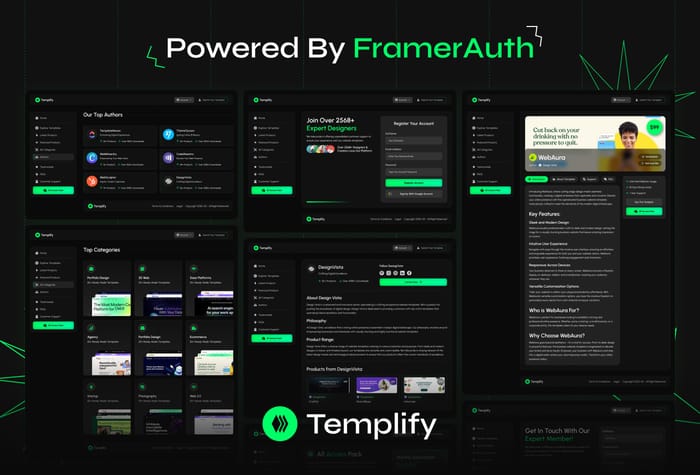 Templify — Digital Store - Templify is an innovative Framer Digital Store Theme designed to empower you in creating and selling website templates effortlessly.