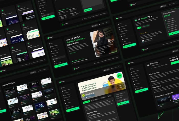 Templify — Digital Store - Templify is an innovative Framer Digital Store Theme designed to empower you in creating and selling website templates effortlessly.