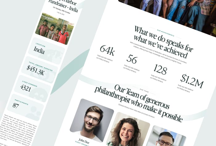CampsforCompassion — Charity Framer Template - Camps for Compassion is a template specially dedicated to empowering charities with an intuitive and powerful platform to amplify their impact. 