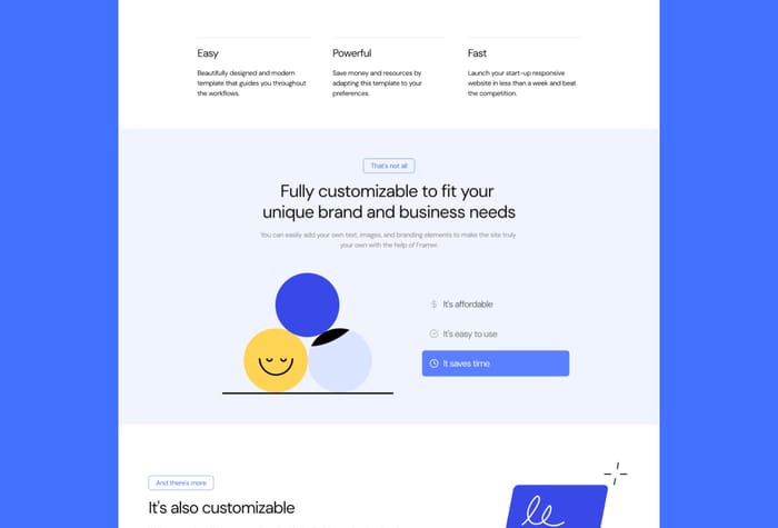 TONKS — Saas Website - A responsive, clean, and minimal framer template tailor-made for kickstarting your new venture. It's the perfect fit for tech start-ups, consulting firms, and any other business you can dream up. 