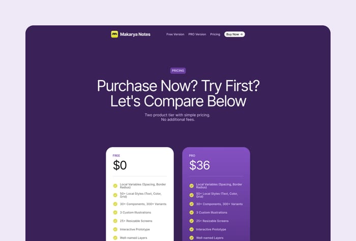 MakaryaPages - Product Website - Boost UI Kit product promotion with this precise and simple landing page.
