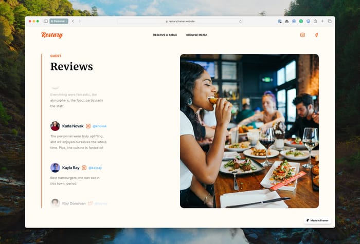 Restary — Restaurant Website - Responsive Restaurant Plug&amp;Play Template