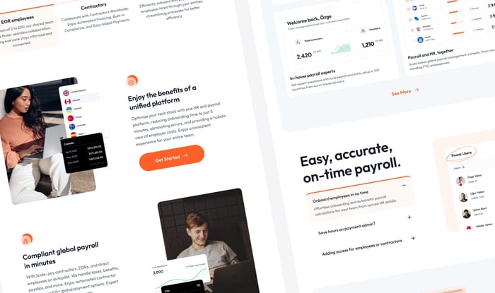 Scale — SaaS Template - Scale is a Framer template designed for SAAS apps and Payroll. Promote your product with Scale and show.