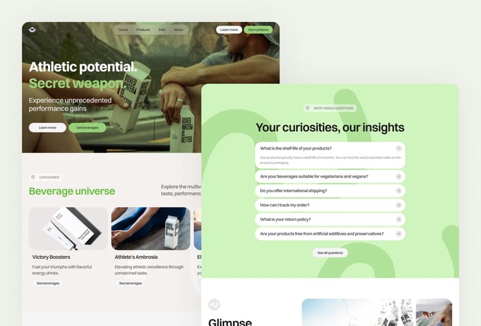 Hydrate — eCommerce Template - Empower your e-commerce dreams with our versatile template, designed for unique product sellers. Effortlessly showcase and sell your products, with easy customization, responsive design, payment integration and well-organized CMS. Start your online business today!