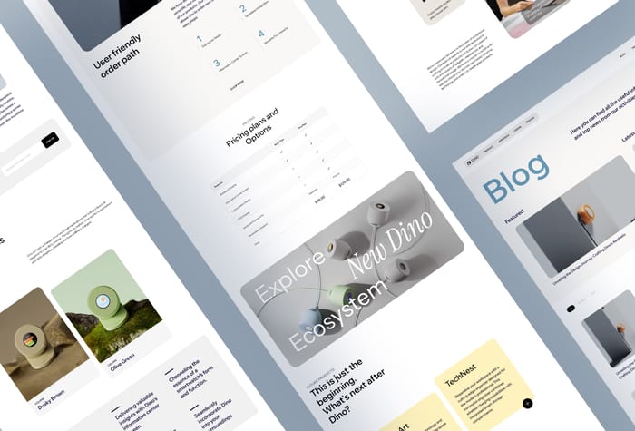 Dino — Product Landing Page - Elevate your product's online presence with the Dino template – a striking and immersive product landing page designed to captivate your audience. Get ready to redefine product launches with this professional template.