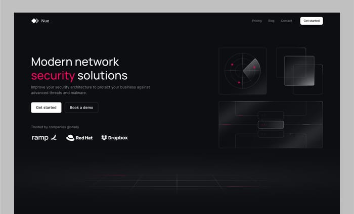Nue — Modern SaaS Template - Nue – the Framer template designed to give your startup or SaaS business a modern edge. Featuring sleek animations, a high-converting layout, and effortless customization, it enables you to launch with style.