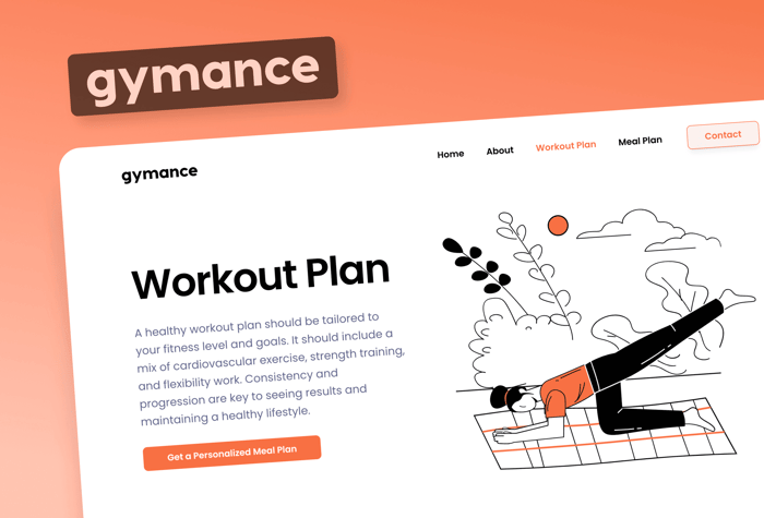 Gymance — Personal Trainer Template - Introducing Gymance – a cutting-edge solution specifically designed for personal trainers looking to elevate their online presence. This innovative template offers a valuable addition to the Framer library and is tailored to meet the needs of personal trainers working with clients across all fitness levels.