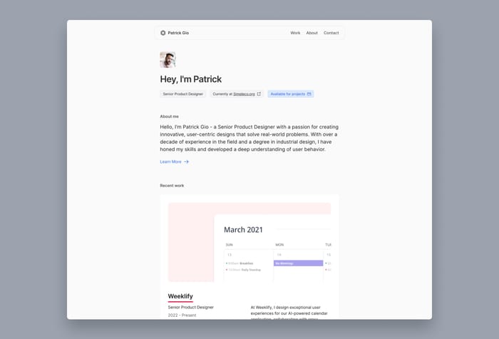 Purefolio — Ultimate Portfolio Template - Introducing Purefolio, the ultimate portfolio website template for professionals who crave a sleek, modern aesthetic. With its minimalistic design, Purefolio allows your work to speak for itself, making it the perfect platform for designers, developers, and creatives of all kinds to showcase their skills in the most professional way possible.