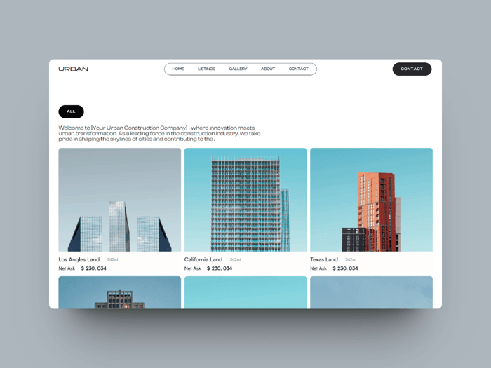 Urban — Real Estate Template - Introducing Urban by Framer Real Estate Template: a sleek template for real estate professionals. With comprehensive property listings and seamless ecommerce functionality, it revolutionizes the industry.