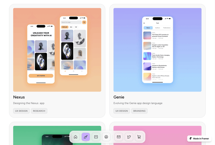 Prisma Portfolio - Showcase your creative work in style with the Prisma portfolio template. Featuring a sleek and highly customizable design, Prisma is ideal for designers, freelancers, and creatives.