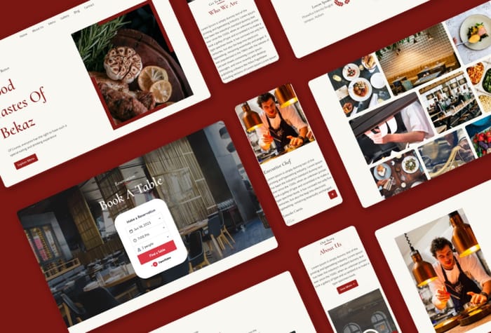 Bekazz — Restaurant Template - Our Restaurant Template is the perfect solution to enhance your restaurant's online presence and create an impressive website.With its stunning design and user-friendly features, this template showcases your restaurant's unique identity.