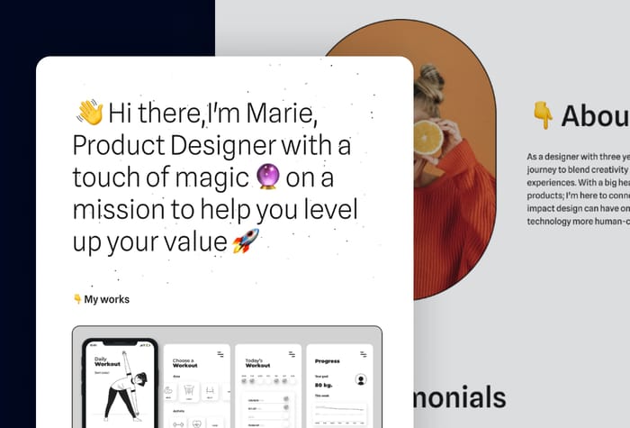 Charm — Portfolio Website - Charm portfolio template is designed to add an irresistible and captivating appeal to your work. Charm is the perfect showcase for designers who want to enchant their audience with a touch of elegance, charisma, and fun!