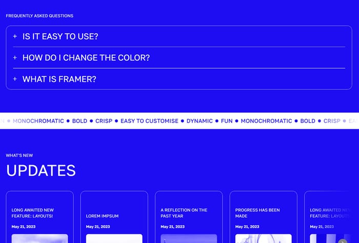 Duo — Duotone Design Template - Looking for a template that's both visually stunning and incredibly easy to manage? Look no further than Duo. With easy-to-use customization options and a range of pre-built sections and widgets, you can create a landing page to showcase your product or service.