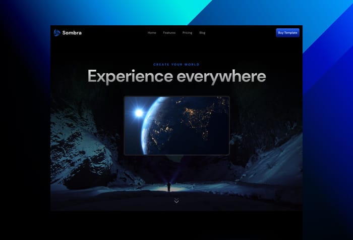 Sombra — Saas Website Template - Introducing Sombra, the ultimate SaaS template for businesses and developers who want to immerse their users in a experience like never before.