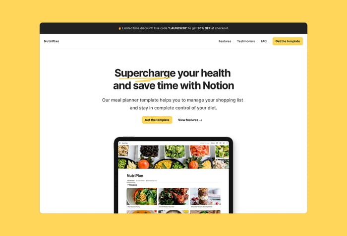 Notor —&nbsp;Notion Creator Template - Notor is a landing page template for Notion creators. Use this template to setup a custom landing page to promote and sell your Notion templates in minutes. Add your copy, images and integrate it with your Lemon Squeezy or Gumroad shop. Connect it to a domain to use as a website or add it as a page to your existing Framer website. Also featuring the new Input component and scribbles.