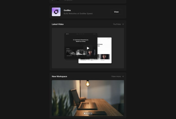 Linx — Link Tree Template - Linx is a very simple mobile-first link-tree Framer template packed with 8 useful widgets that can be used as a link in bio site.