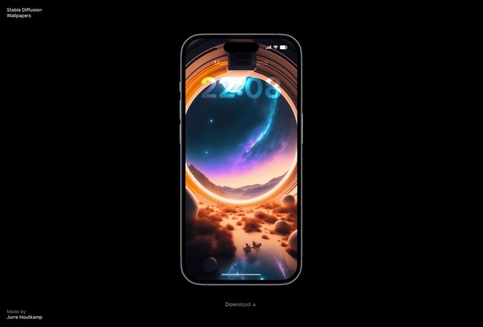 Diffuse - Phone Wallpaper Website Template - Introducing Diffuse, a sleek and modern phone wallpaper website template designed to showcase an impressive collection of high-quality, visually stunning wallpapers for your mobile device.