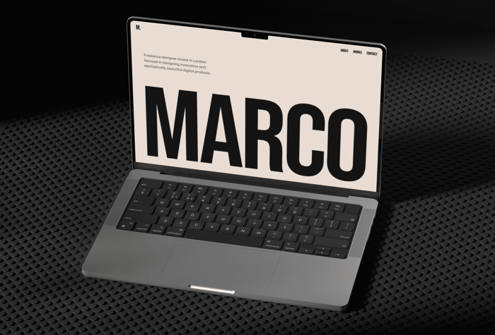 Marco — Portfolio Template - Introducing Marco: A Minimalist and Clean Framer Portfolio Website Template.
Designed with a minimalist, clean and modern, Marco offers a sophisticated platform to showcase your works with elegance and clarity.