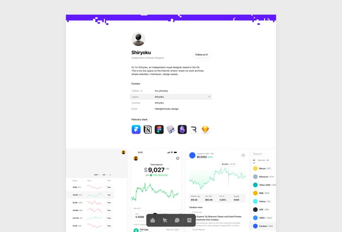 Shiryoku — Minimal Portfolio Template - Minimal portfolio template – perfect for creatives and professionals who want a clean and elegant showcase for their work.