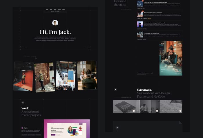 Benton — Personal Portfolio Template - A strikingly personal portfolio template designed for showcasing visual works. This template is tailored for Video, Visual Art, Design and Creative Agencies, Marketers, and Developers.