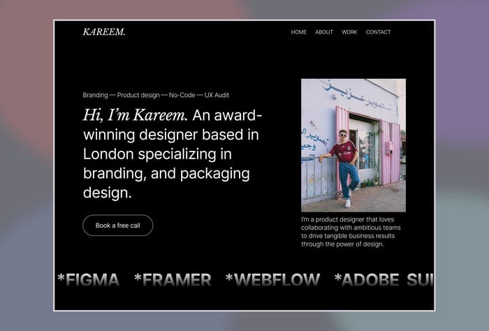 CoffeeKareems — Freelance Portfolio - Coffee Kareem: A seasoned freelance designer with a proven track record of catapulting companies to success through impactful and user-friendly design. Coffee's designs have reached millions, generating substantial revenue for clients.