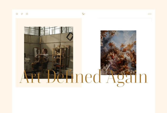 Artistic — Professional Portfolio - Artistic is a specially crafted template designed to showcase personal or professional portfolios in the realms of art and photography. This stylish and functional design is an ideal solution to highlight your artistic and photographic talents.