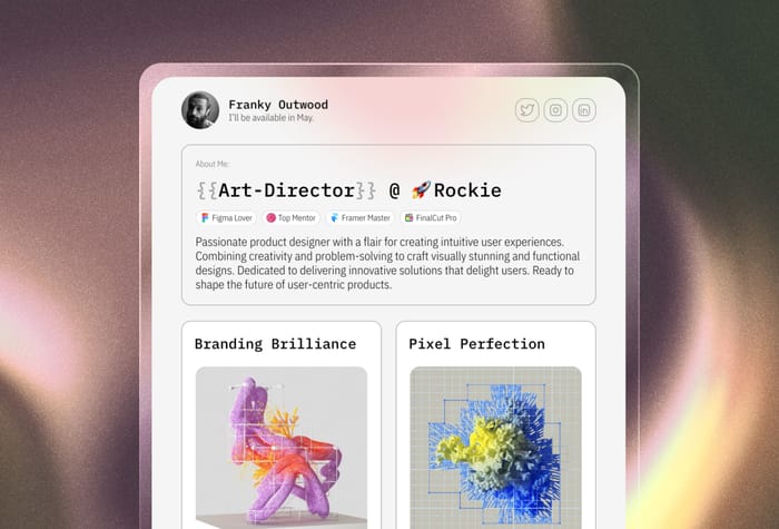 GrayScale — Minimalistic portfolio website - grayscale showcases the perfect blend of simplicity and gradient colors, creating a visually stunning experience that will captivate your audience. With its clean and sleek design, this template provides an elegant backdrop for showcasing your creative work.